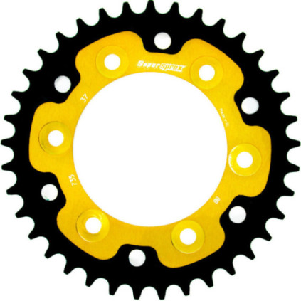 Supersprox Stealth Rear sprocket Gold 