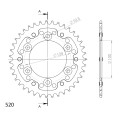 Supersprox Stealth Rear sprocket Blue  