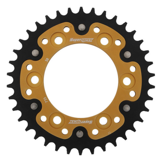 Supersprox Stealth Rear sprocket Gold 