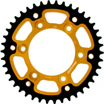 Supersprox Stealth Rear sprocket Gold 