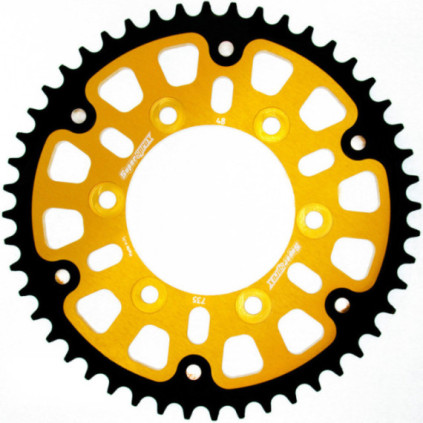 Supersprox Stealth Rear sprocket Gold 