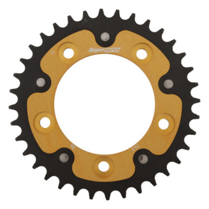 Supersprox Stealth Rear sprocket Gold 