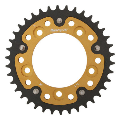 Supersprox Stealth Rear sprocket Gold 