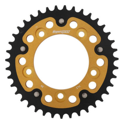 Supersprox Stealth Rear sprocket Gold 