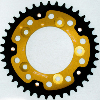 Supersprox Stealth Rear sprocket Gold 