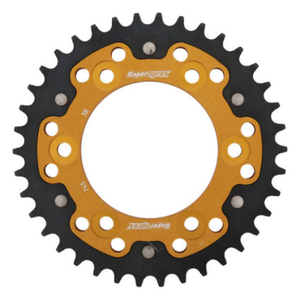 Supersprox Stealth Rear sprocket Gold 