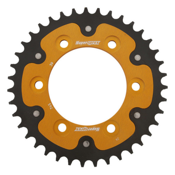 Supersprox Stealth Rear sprocket Gold 