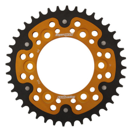 Supersprox Stealth Rear sprocket Gold 