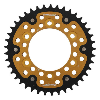 Supersprox Stealth Rear sprocket Gold 