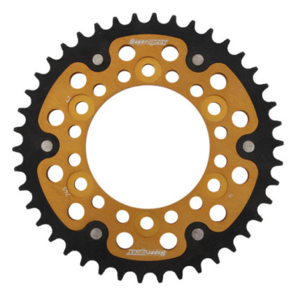 Supersprox Stealth Rear sprocket Gold 