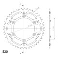 Supersprox Stealth Rear sprocket Red 