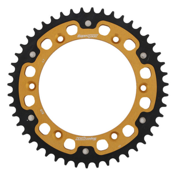 Supersprox Stealth Rear sprocket Gold 