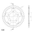 Supersprox Stealth Rear sprocket Blue  