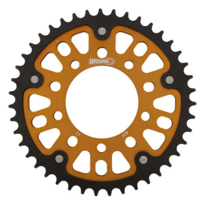 Supersprox Stealth Rear sprocket Gold 