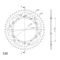 Supersprox Stealth Rear sprocket Blue  