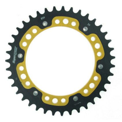 Supersprox Stealth Rear sprocket Gold 