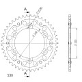 Supersprox Stealth Rear sprocket Gold 