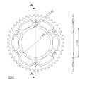 Supersprox Stealth Rear sprocket Blue  