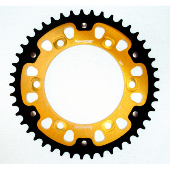 Supersprox Stealth Rear sprocket Gold 