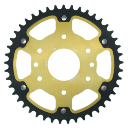 Supersprox Stealth Rear sprocket Gold 