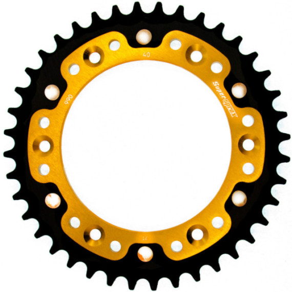 Supersprox Stealth Rear sprocket Gold 