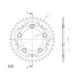 Supersprox Stealth Rear sprocket Gold 