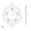 Supersprox Stealth Rear sprocket Black 