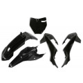 UFO Plastic kit 5-parts KTM SX65 16- Black 001