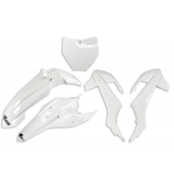 UFO Plastic kit 5-parts KTM SX65 16- White 047