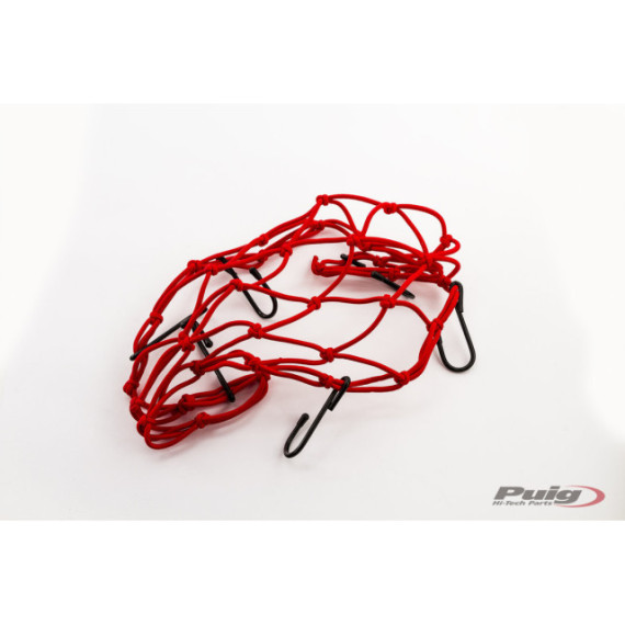 Puig Elastic Network Cargo net De 350X350 C/Red