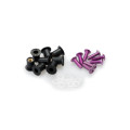 Puig Screw Kit whit silentblocks C/Violet