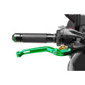 Puig Foldable Brake Lever 16'C/Green Selector C/Gold