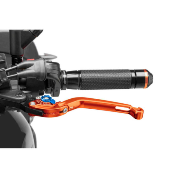 Puig Foldable Clutch Lever 16'C/Orange Selector C/Blue