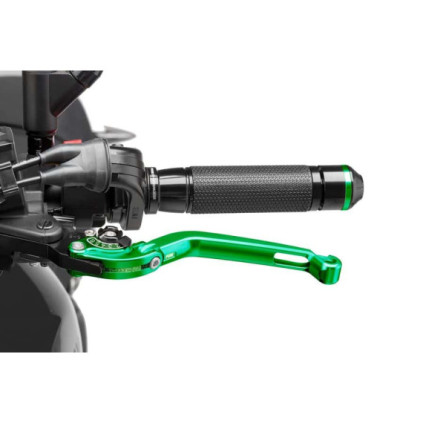 Puig Foldable Clutch Lever 16'C/Green Selector C/Black