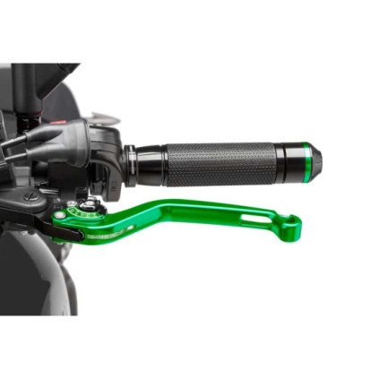 Puig Unfoldable Clutch Lever 16' C/Green Selector C/Bla