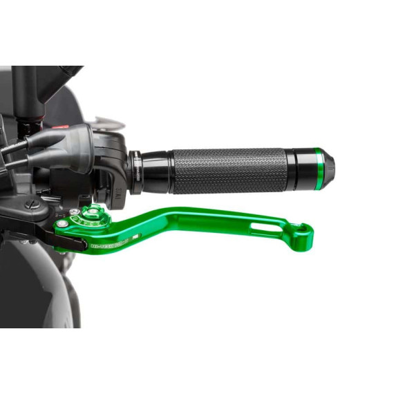 Puig Unfoldable Clutch Lever 16' C/Green Selector C/Gre