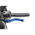 Puig Short Clutch Lever 16'C/Blue Selector C/Silver