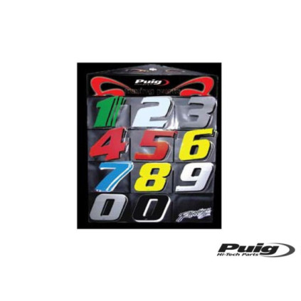 Puig Sticker Racing (10 Unidades) C/Blue