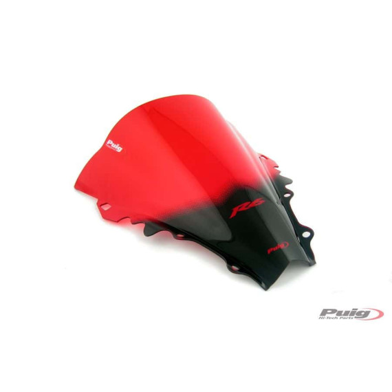 Puig Racing Screen Yamaha R6 06-07' C/Red