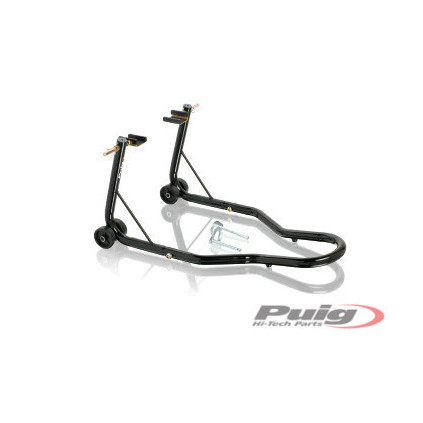 Puig Stand Padoock Support Rear Whit Hooks C/Black