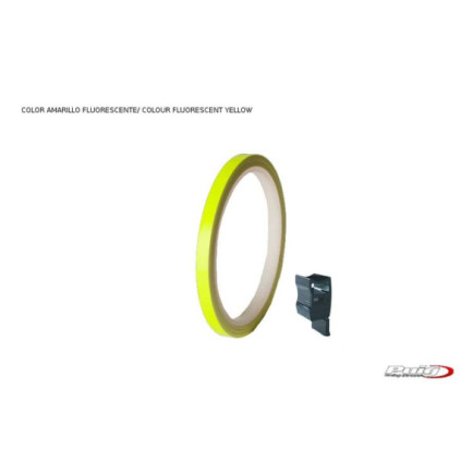 Puig Rim Strip 6 Meters+Aplicator C/Yellow Fluorescent