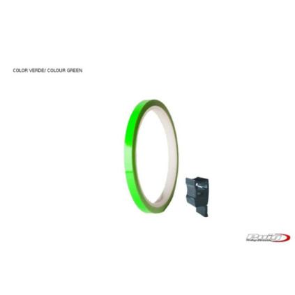 Puig Rim Strip 6 Meters+Aplicator C/Green Fluorescent