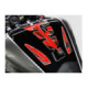 Puig Tank Pad Mod.Wings Ninja C/Red-Black