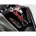 Puig Tank Pad Wings Yamaha C/Red-Black