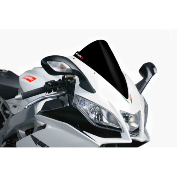 Puig Racing Screen Aprilia Rs4 11-18/Rsv4 09-14 C/Black