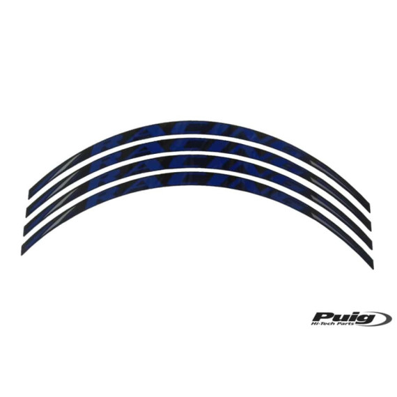 Puig Rim Strips X4 Racing C/Blue