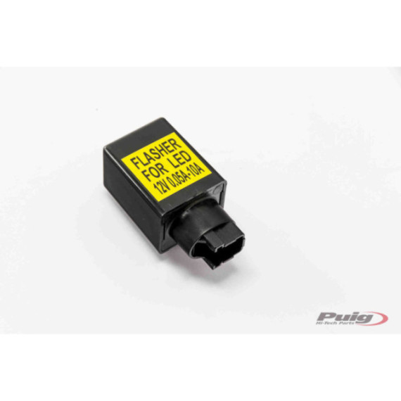 Puig 4 Pins Relay For Intermittent Led C/Black