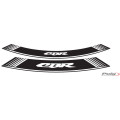 Puig Kit 8 Rim Strips Cbr C/White