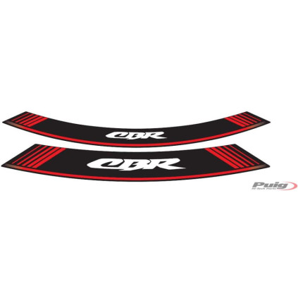 Puig Kit 8 Rim Strips Cbr C/Red