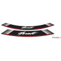 Puig Kit 8 Rim Strips Hornet C/Silver